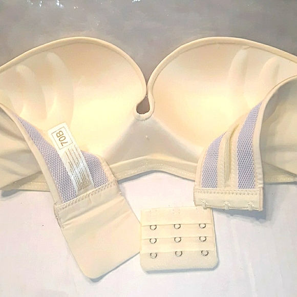 New Nice Strapless Molded Push-Up Bra & Extender - Picture 13 of 16